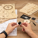 Carrousel romantique 3D - Smart Puzzle 3D Puzzle 3D en bois éducatif Smart Puzzle 3D