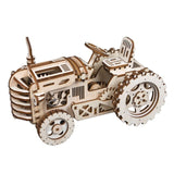puzzle 3d bois tracteur