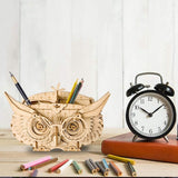 Puzzle 3D Hibou Pot à Crayon