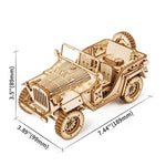 Puzzle 3D Jeep