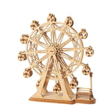 Puzzle 3D bois grande roue