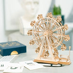 Puzzle 3D bois grande roue