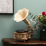 Puzzle de Gramophone en bois