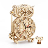 Puzzle 3D Hibou Horloge