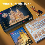 Puzzle 3D renforcé Sagrada Familia