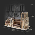 dimensions Notre Dame de Paris