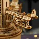 Puzzle en bois air plane tower