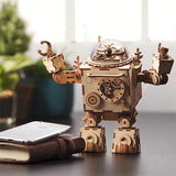 Puzzle Robot en bois