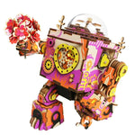 Puzzle en bois Robot Couleur